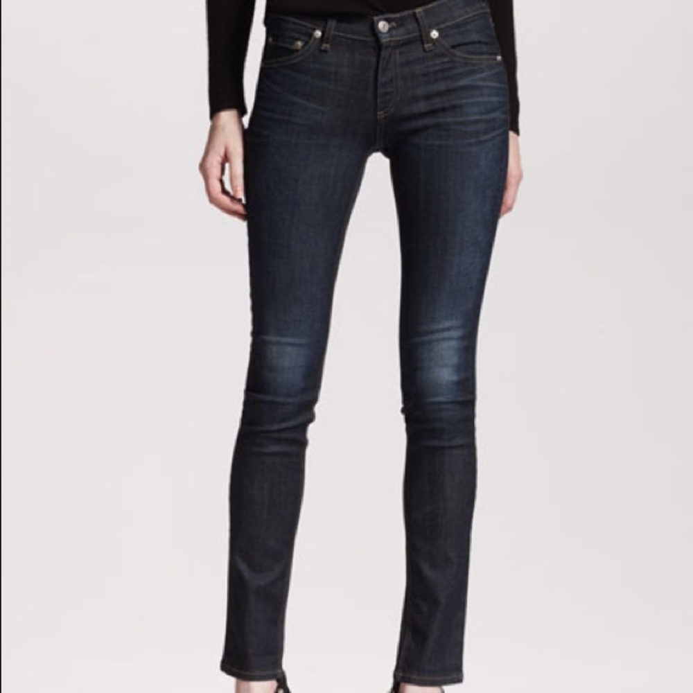 BUNDLE 3 for $75 RAG & BONE skinny jeans “Kensington” color Size 24